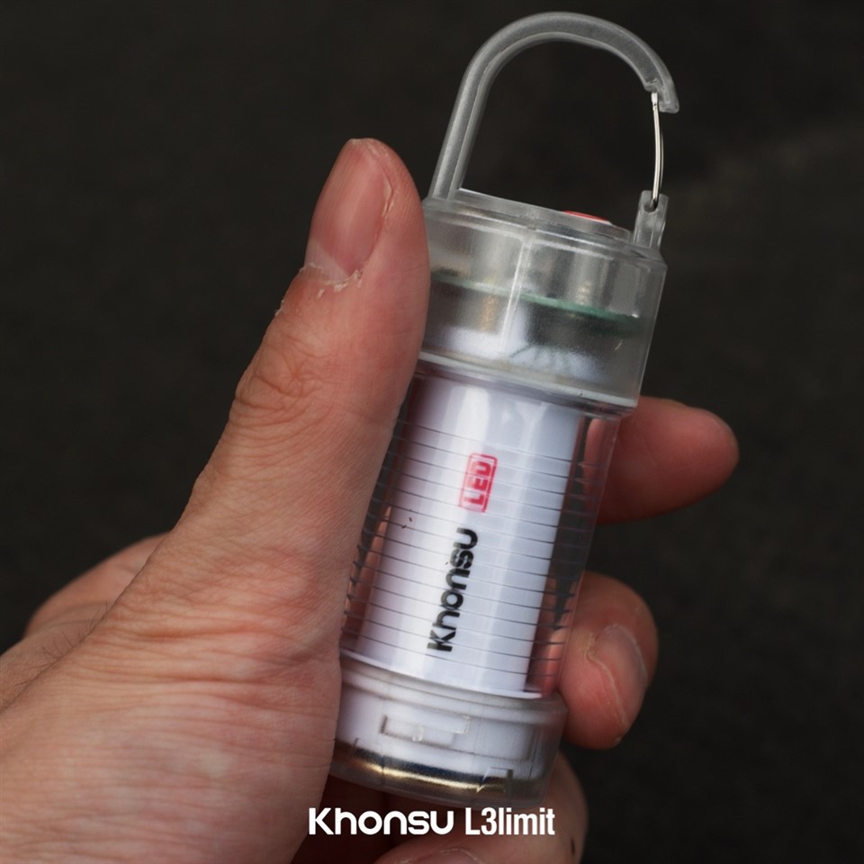 Transparent Mini Ultralight Camping Light